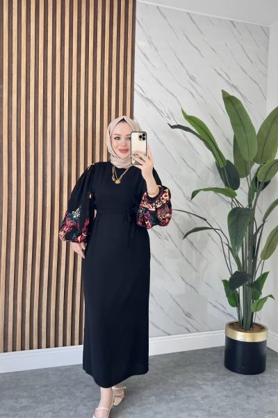 Hadise elbise  Siyah