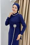LAVİN ABİYE ELBİSE Lacivert