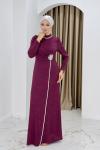 LAVİN ABİYE ELBİSE Bordo