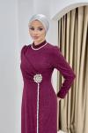 LAVİN ABİYE ELBİSE Bordo