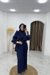 Aleyna abiye elbise  Lacivert