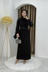 KEVSER TESETTÜR ELBİSE Siyah