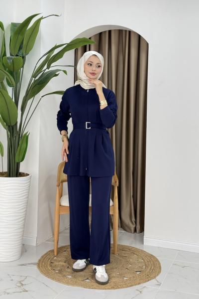 ÇAĞRI TESETTÜR TAKIM Lacivert