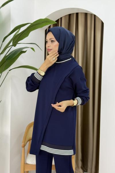 FULYA TESETTÜR TAKIM Lacivert