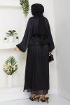 SİNEM TESETTÜR ETEKLİ TAKIM Siyah