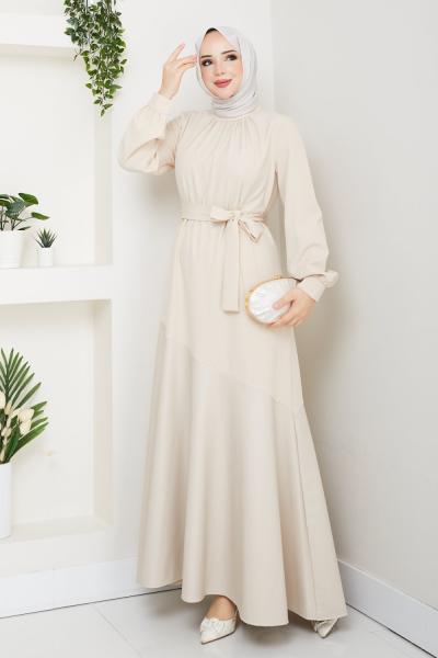 BETÜL TESETTÜR ELBİSE Taş