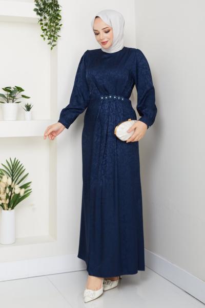 YENİ SİBEL TESETTÜR ELBİSE  Laci