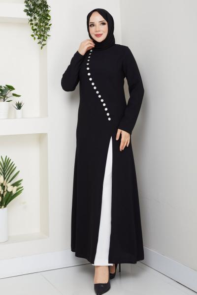 VAHİDE TESETTÜR TAKIM Siyah