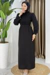TALYA TESETTÜR ELBİSE Siyah