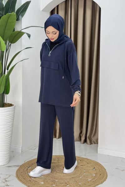 ELİF İKİLİ TAKIM  Lacivert