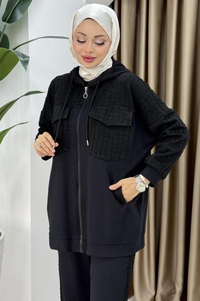 ŞERİFE İKİLİ TAKIM Siyah