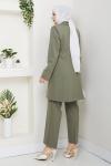 YENİ BESTE PANTOLONLU TAKIM  Yeşil