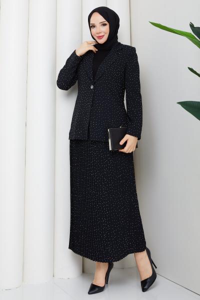 FATMA ETEKLİ TAKIM  Siyah