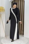 NAZ ABİYE ELBİSE  Siyah