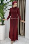 DERYA ABİYE ELBİSE  Kırmızı