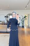 DERYA ABİYE ELBİSE  Lacivert