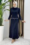 DERYA ABİYE ELBİSE  Lacivert