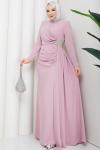 REZZAN ABİYE ELBİSE Pembe