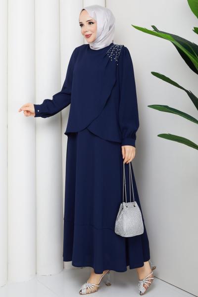 SULTAN ETEKLİ TAKIM  Lacivert