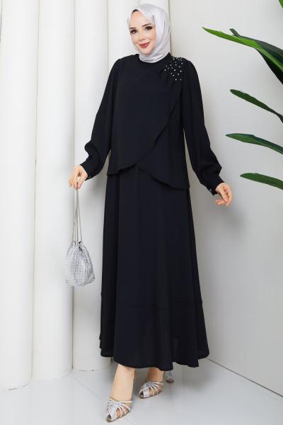 SULTAN ETEKLİ TAKIM  Siyah