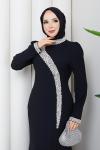 SERAP ABİYE ELBİSE Siyah