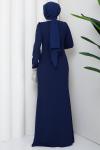 SERAP ABİYE ELBİSE Lacivert