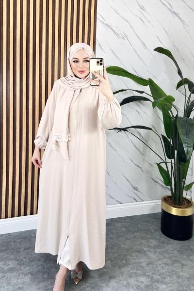 STANDART BEDEN NAMAZ ELBİSESİ Taş