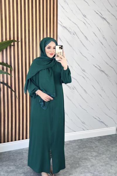 STANDART BEDEN NAMAZ ELBİSESİ Zümrüt