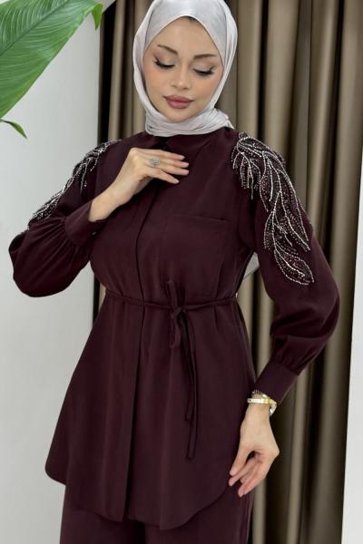 ASENA İKİLİ TAKIM  Kahve