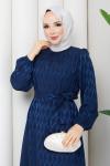 ŞULE TESETTÜR ELBİSE Lacivert