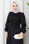 ŞULE TESETTÜR ELBİSE Siyah