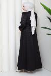 ŞULE TESETTÜR ELBİSE Siyah