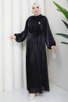 ŞAFAK TESETTÜR ELBİSE Siyah