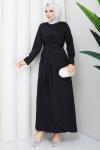 ESİN TESETTÜR ELBİSE Siyah