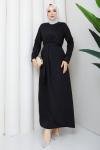ESİN TESETTÜR ELBİSE Siyah