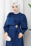 TOKALI TESETTÜR ELBİSE Lacivert