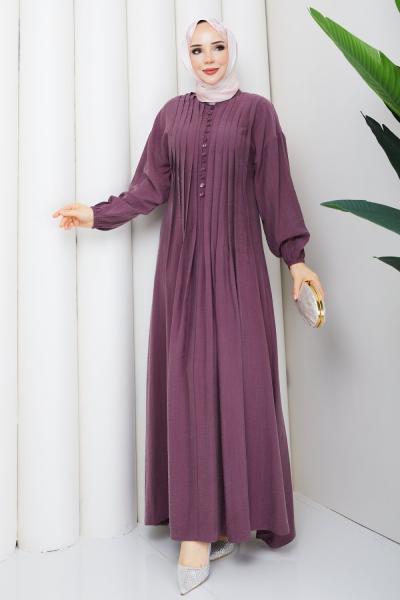 MODAL TESETTÜR ELBİSE  Gül