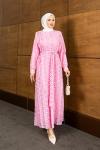 HATUN TESETTÜR ELBİSE Pembe