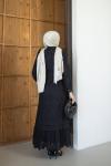 ESLEM TESETTÜR ELBİSE Siyah