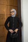 SEVGİ TESETTÜR TAKIM  Siyah