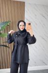 İDİL PANTOLONLU TAKIM Siyah