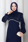 YENİ NEVİN TESETTÜR ABİYE ELBİSE Laci