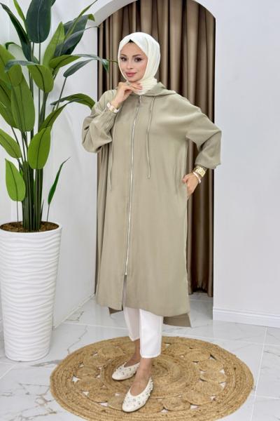 Berna fermuarlı kap AçıkYeşil