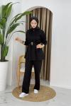 ÇAĞRI TESETTÜR TAKIM Siyah