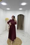 ESRA TESETTÜR ABİYE  Bordo