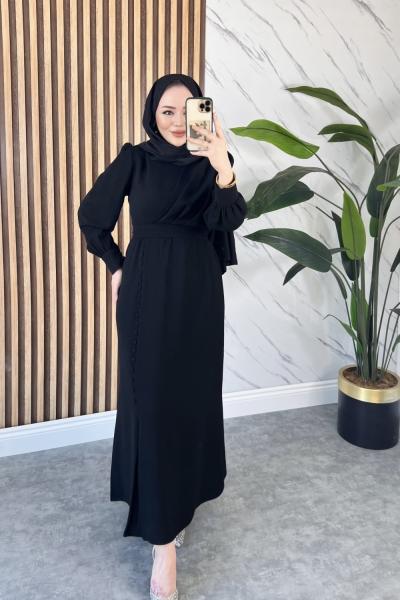 Gizem elbise  Siyah