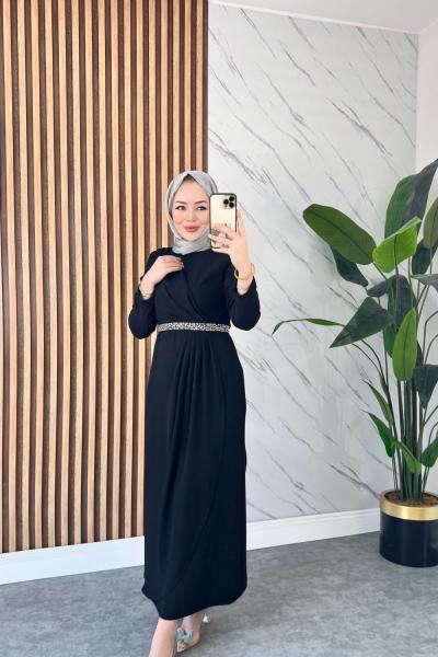 Gönül elbise  Siyah