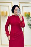 Lina abiye Kırmızı
