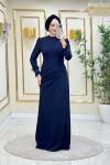 Lina abiye Lacivert