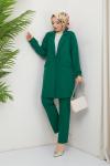 Oversize Double Takım 1141 Zümrüt